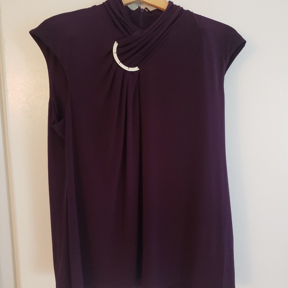 Cap sleeve blouse